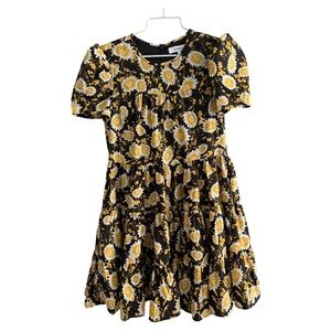 Likely River Cleo Floral Print Fit-and-Flare Dress Size 2